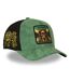 Casquette trucker en suédine avec filet et patch Reggae Legend Capslab-4