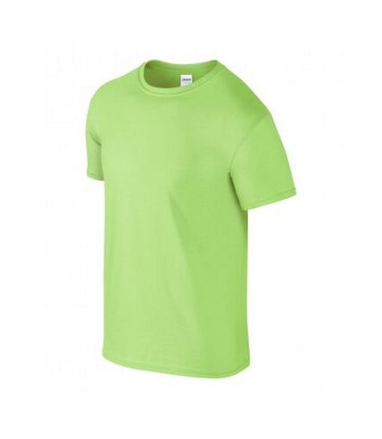 Gildan Mens SoftStyle Ringspun T-Shirt (Mint) - UTPC3385