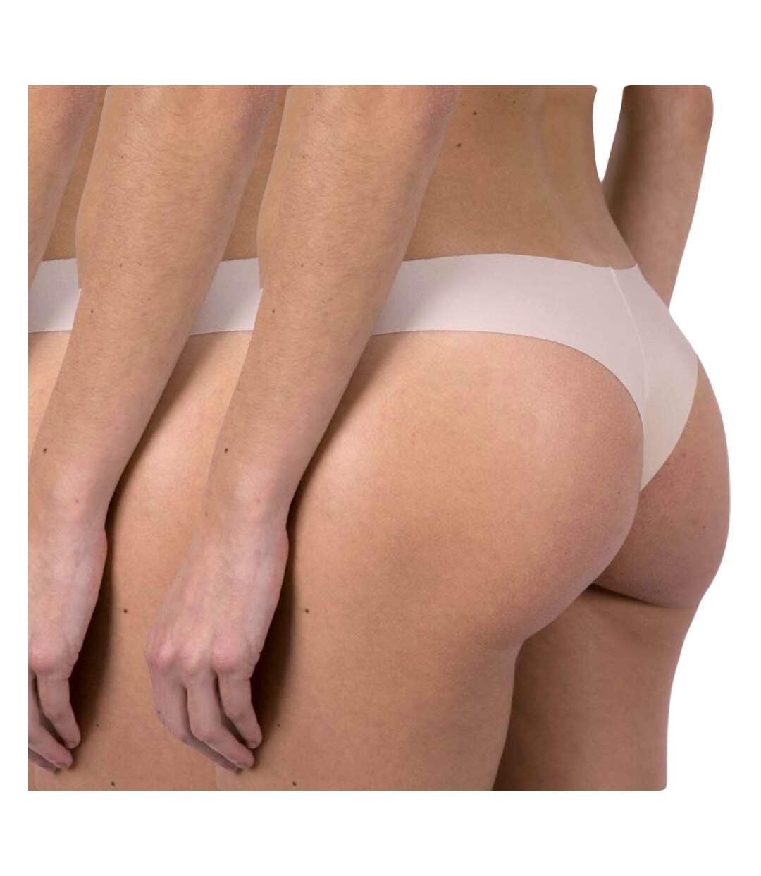 Culottes brésiliennes microfibre Lot de 3 Femme-2