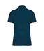 Mens Pique Polo Shirt Peacock Blue Native Spirit-2