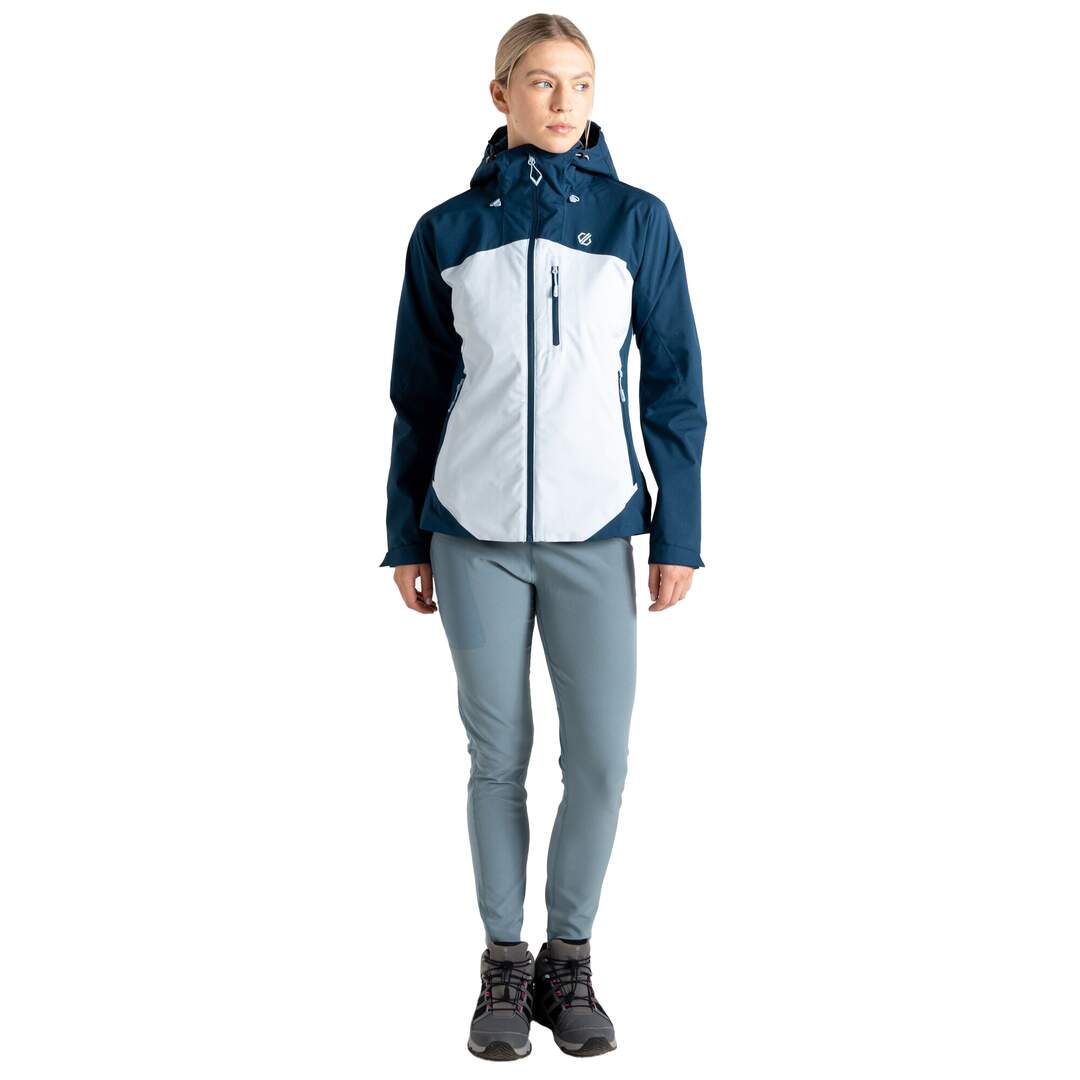 Veste imperméable torrek femme blanc ciel / denim sombre Dare 2B-3