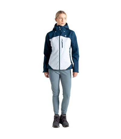 Womens/ladies Torrek Ii Colour Block Waterproof Jacket Skyway Moonlight Denim Dare 2B