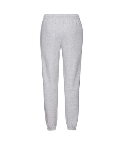 Mens classic 80/20 jogging bottoms grey heather Fruit of the Loom