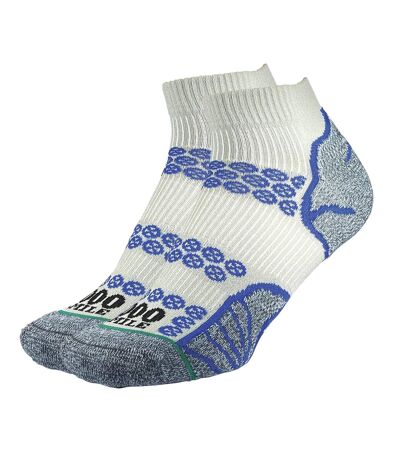 Socquettes Lite Homme Argenté Bleu Roi 1000 Mile