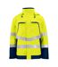 Mens functional reflective tape jacket yellow/navy Projob