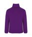 Mens Artic Full Zip Fleece Jacket Purple Roly-2