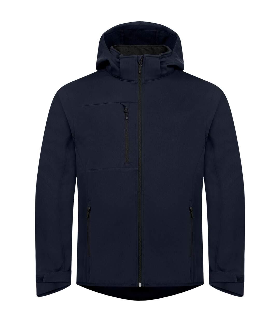 Veste Softshell Manches Amovibles Classic Adulte Bleu Marine Foncé Clique-1
