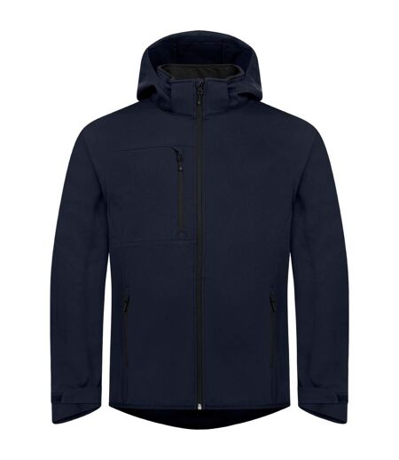 Veste Softshell Manches Amovibles Classic Adulte Bleu Marine Foncé Clique