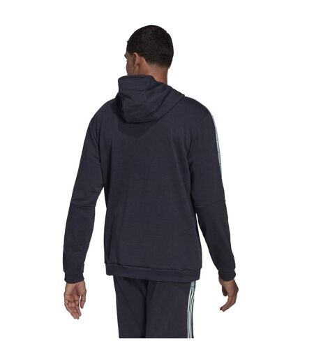 Sweat À Capuche Tiro Homme Bleu Marine Adidas