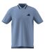 Polo Motif/style 3 Rayures Essentials Homme Bleu Pâle Bleu Adidas-1