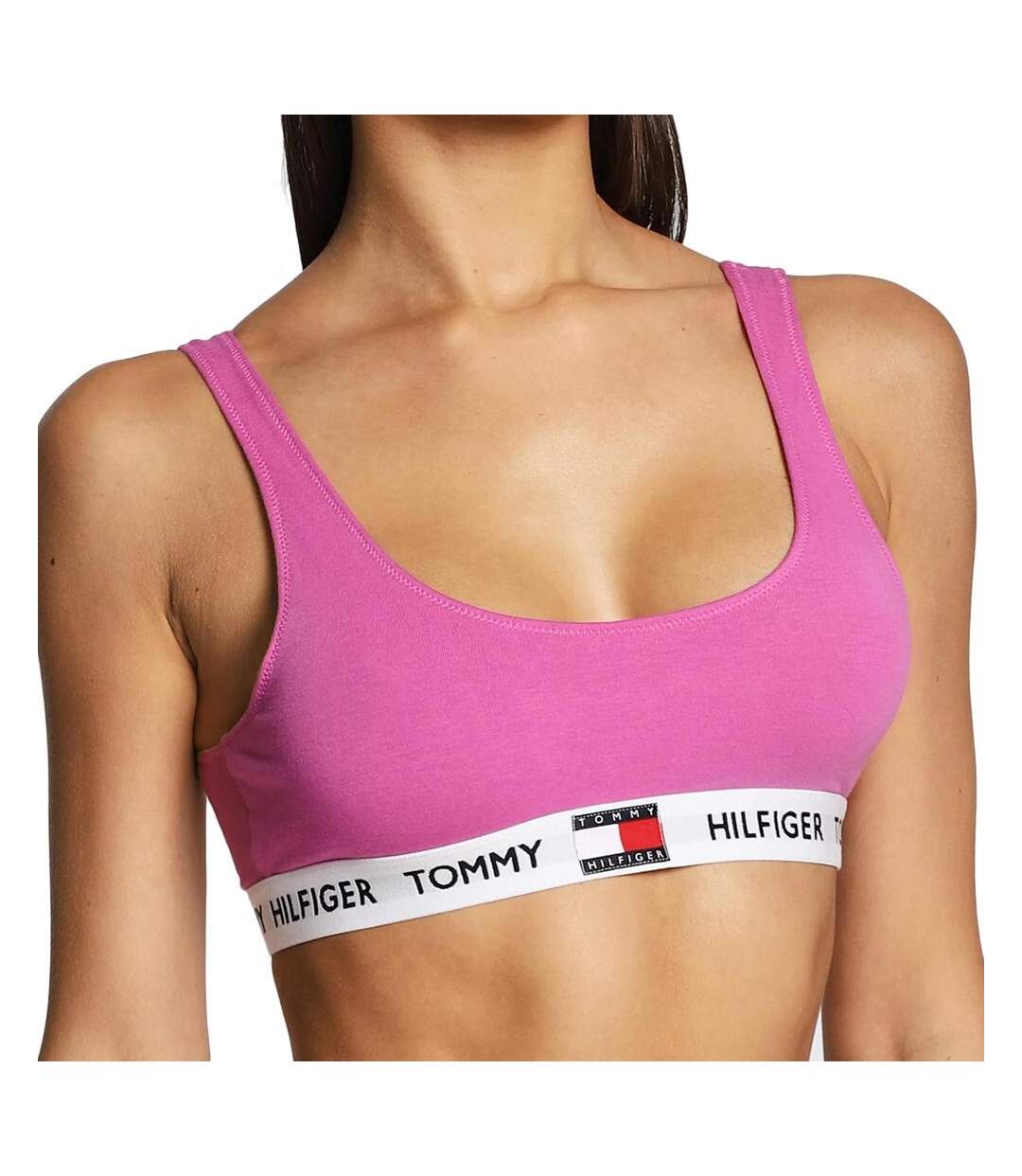 Brassière Mauve Femme Tommy Hilfiger UW0UW02225 - L-1