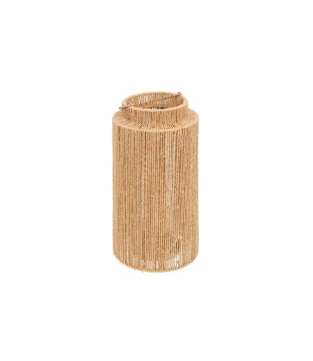 Lanterne Déco Floral 30cm Naturel