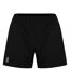 Womens/ladies Essential Shorts Black On Running-1