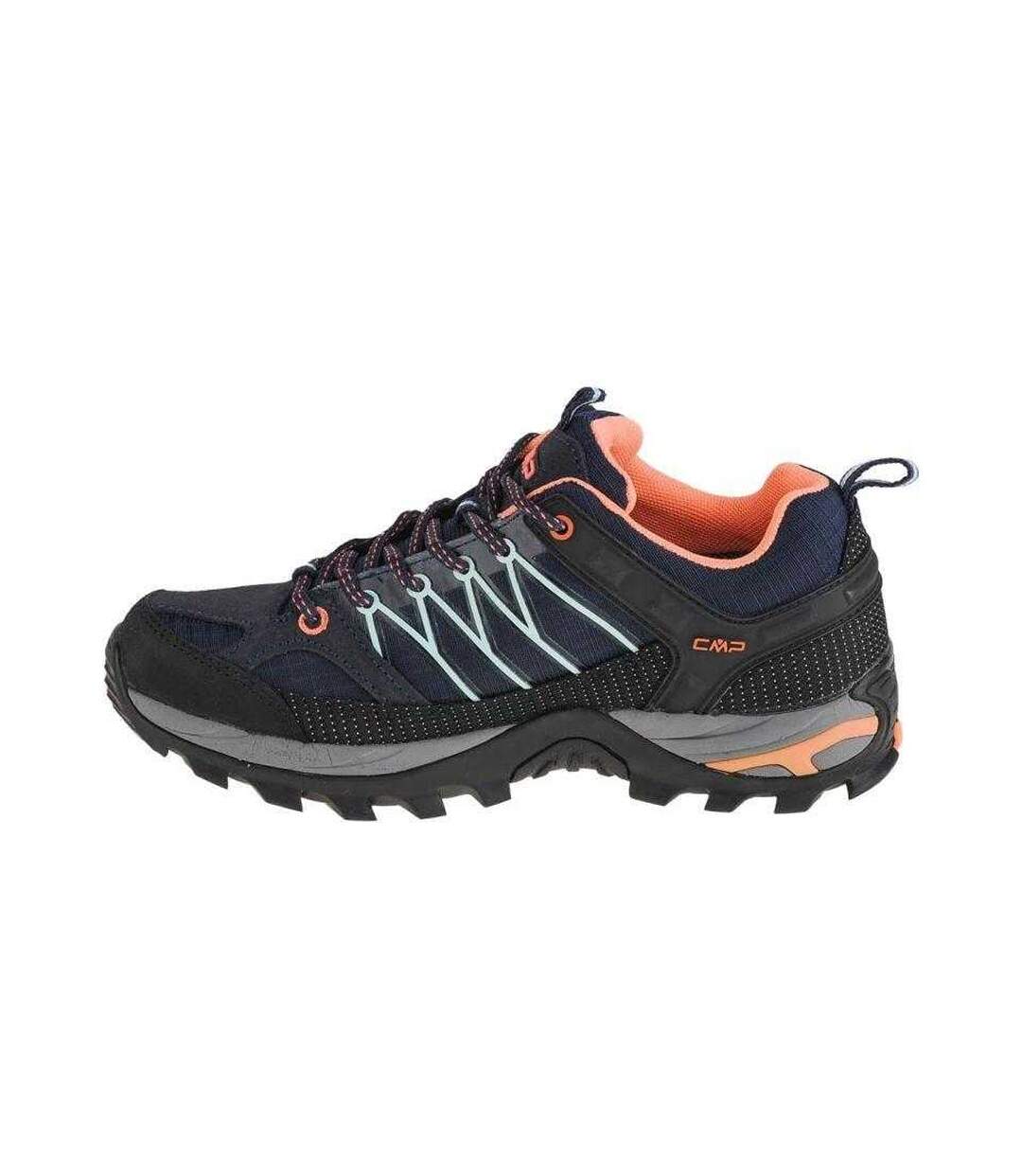 Chaussures De Randonnée Rigel Femme Bleu Marine Foncé Orange CMP-2