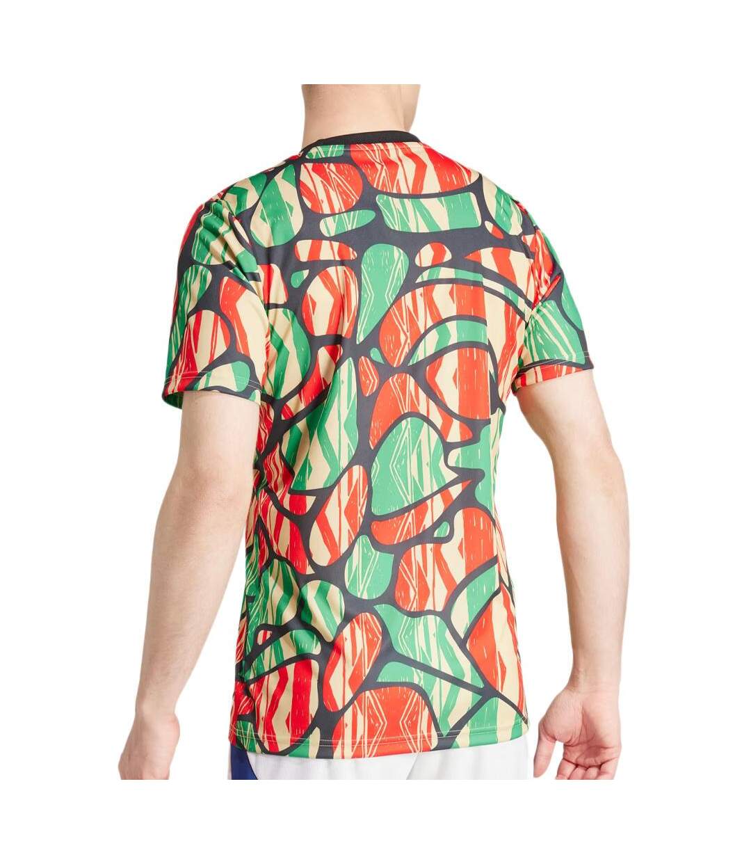 Arsenal maillot d'avant-match rouge/vert homme adidas preshi-2