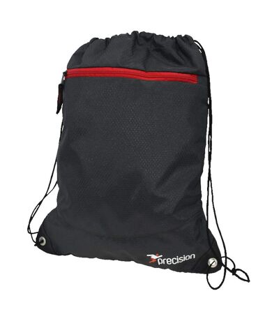 Precision Pro HX Drawstring Bag (Black/Red) (One Size) - UTRD462