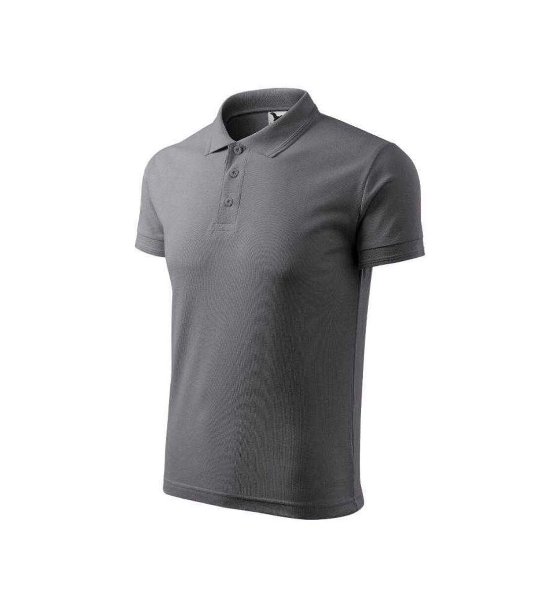 Polo Homme Gris Malfini-3