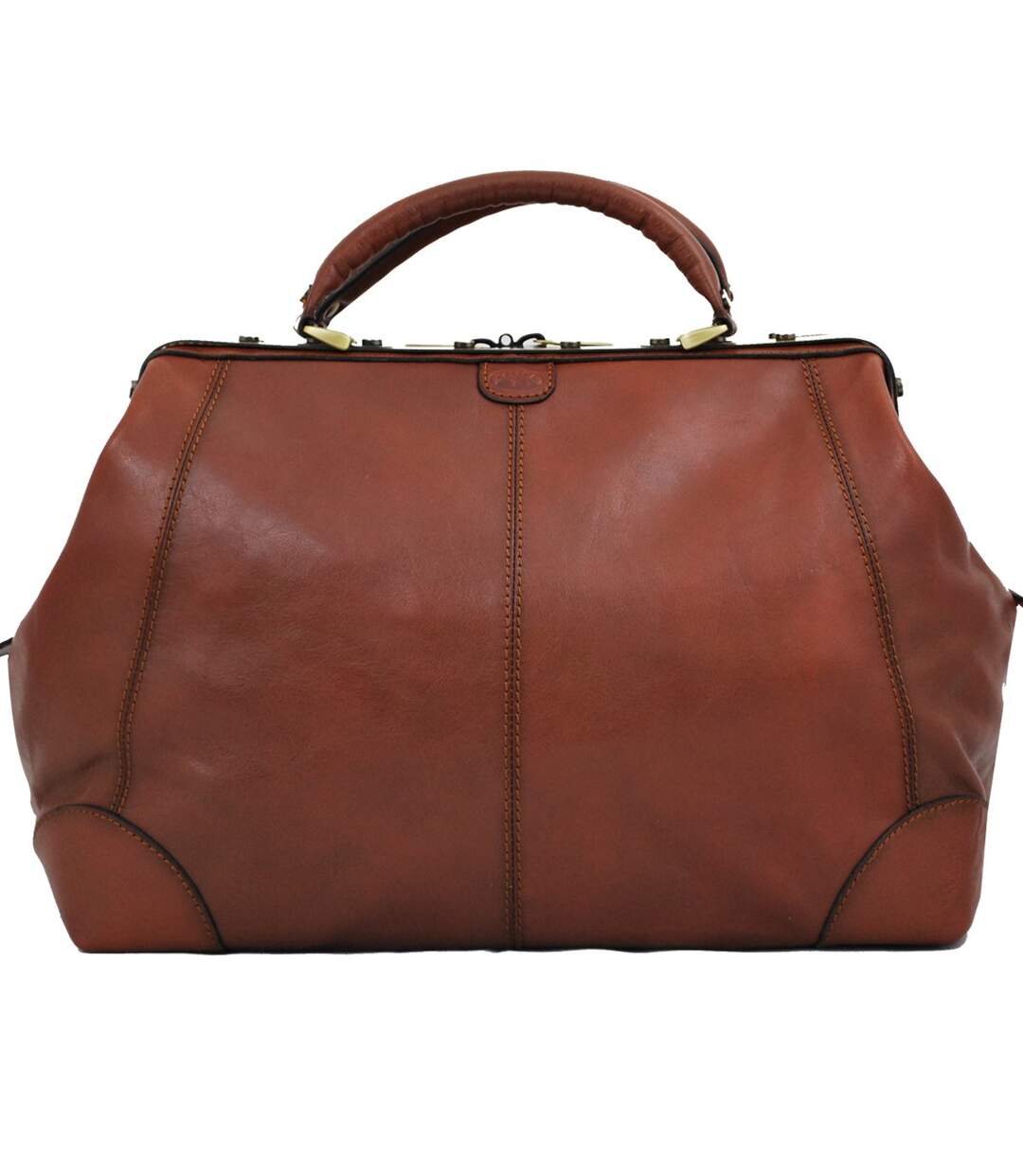 Sac de voyage en cuir KATANA Diligence 44cm - marron-1