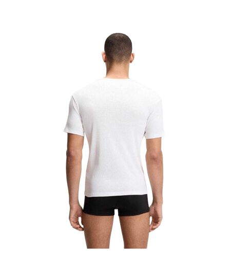 Lot De 2  T-shirts Manches Courtes Homme Blanc Hugo