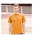 Jerzees Colours Mens Classic Short Sleeve T-Shirt (Yellow) - UTBC577