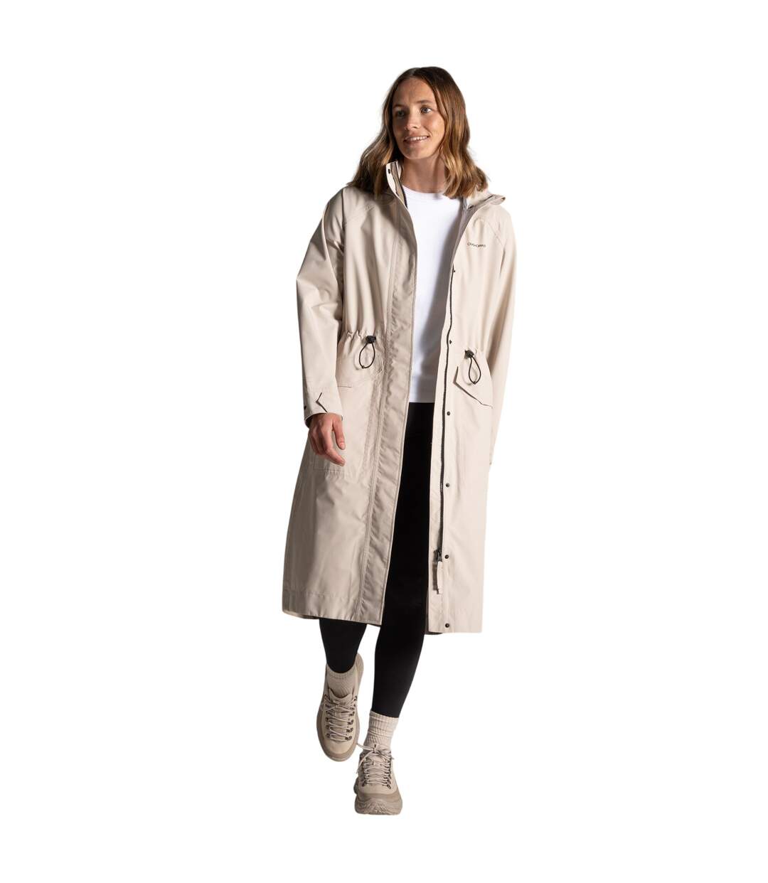 Veste Imperméable Naima Femme Blanc Cassé Craghoppers-4