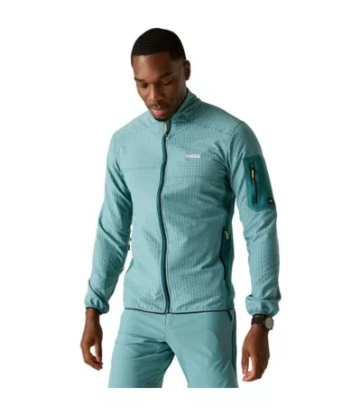 Haut Polaire Baslinn Homme Bleu Clair Vert Sarcelle Regatta