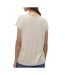 T-Shirt beige femme vero moda lava-2