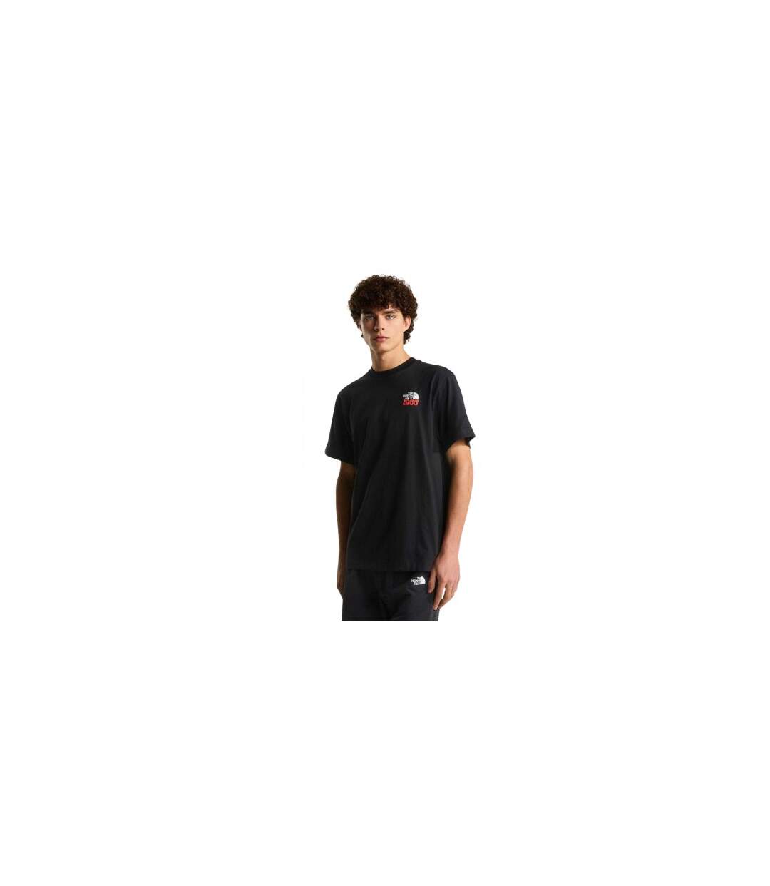 Mens 1966 Graphic Print Oversized T-shirt Black The North Face-1