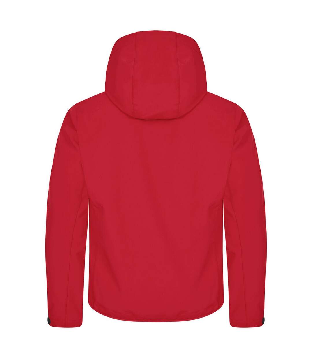 Mens Classic Soft Shell Jacket Red Clique-2
