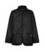Mens Quilted Quilted Jacket Black Criminal Damage-2
