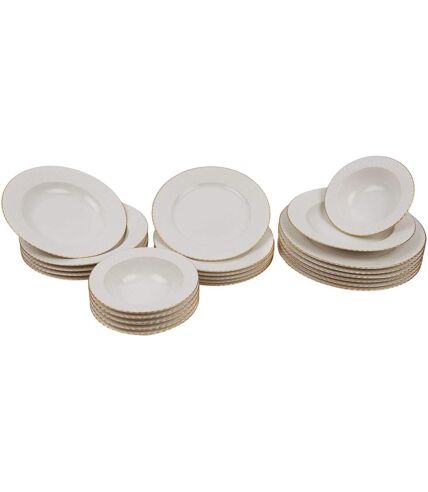 Service de table en porcelaine Valérie 24 pièces Modèle 2