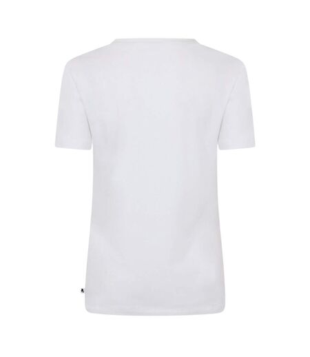 T-shirt Motif/style Signature Femme Blanc Karl Lagerfeld