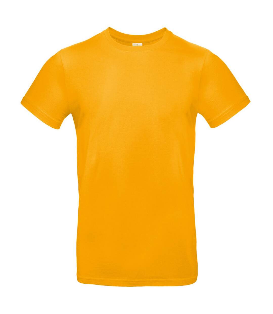 T-shirt manches courtes homme jaune B&C