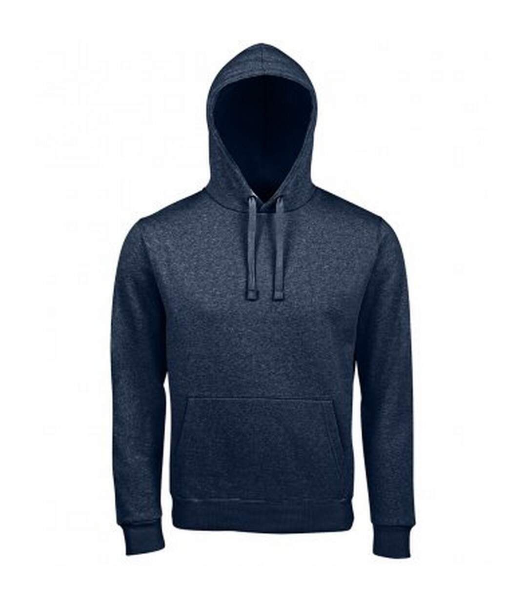 Sweat à capuche spencer unisexe denim chiné SOLS