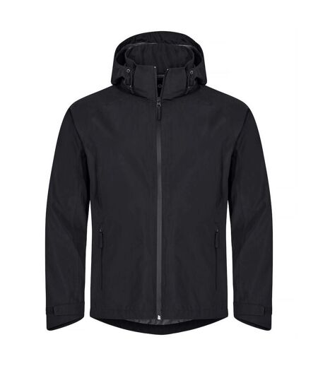 Mens Classic Soft Shell Jacket Black Clique