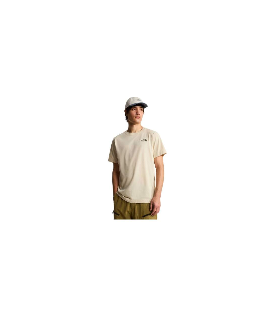 T-shirt Motif/style Graphique Monte Homme Marron Beige Gris The North Face-1