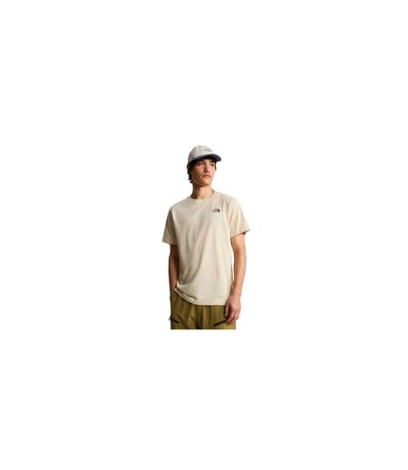 T-shirt Motif/style Graphique Monte Homme Marron Beige Gris The North Face