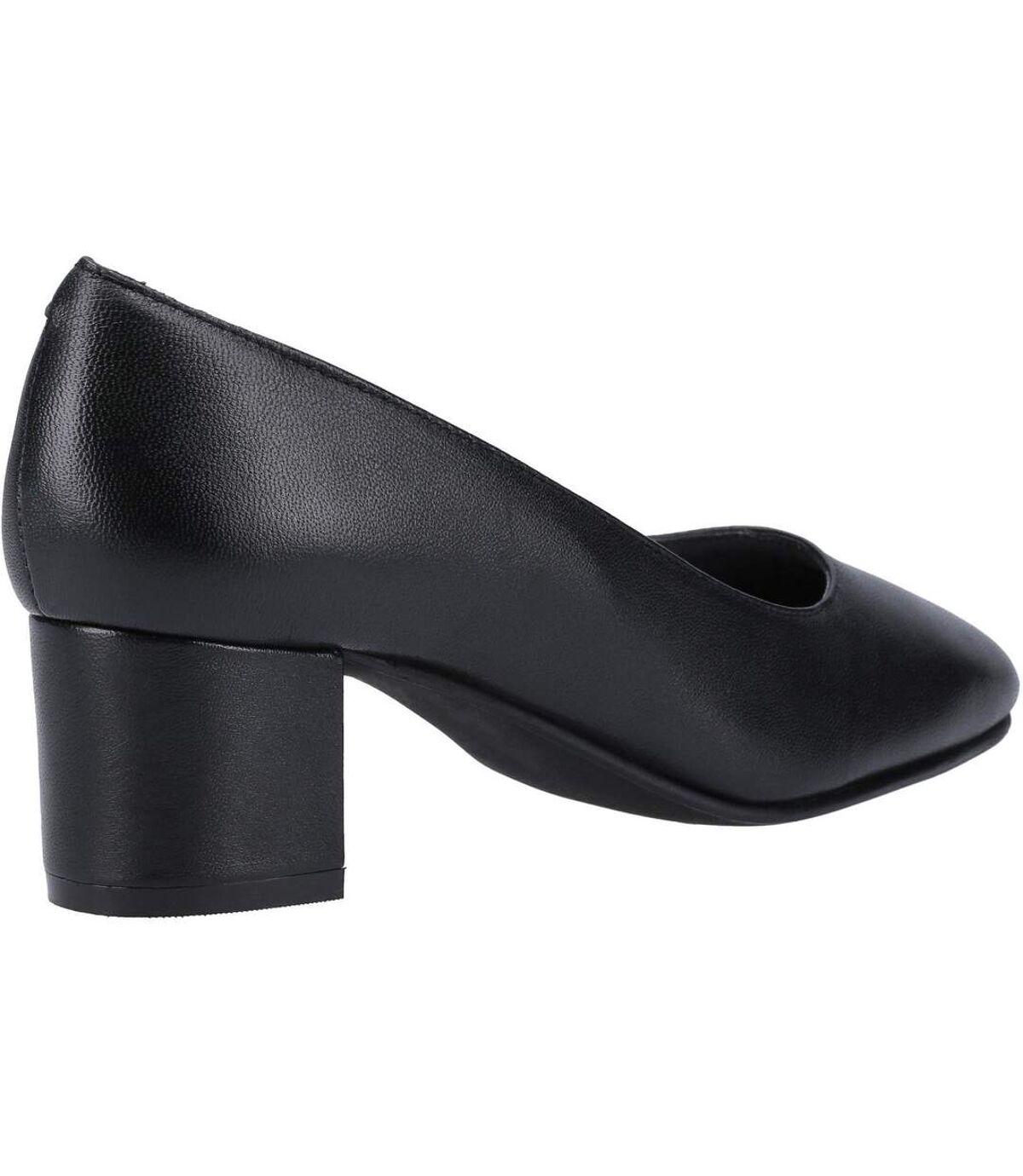 Hush Puppies Ladies/Womens Anna Leather Court Shoe (Black) - UTFS7053