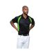 Polo Cooltexriviera Pour Homme Noir Vert Citron Fluorescent GAMEGEAR-1