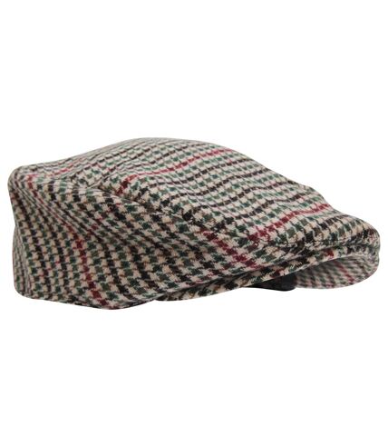 Mens Tweed Wool Blend Flat Cap (Design 4) - UTHA339