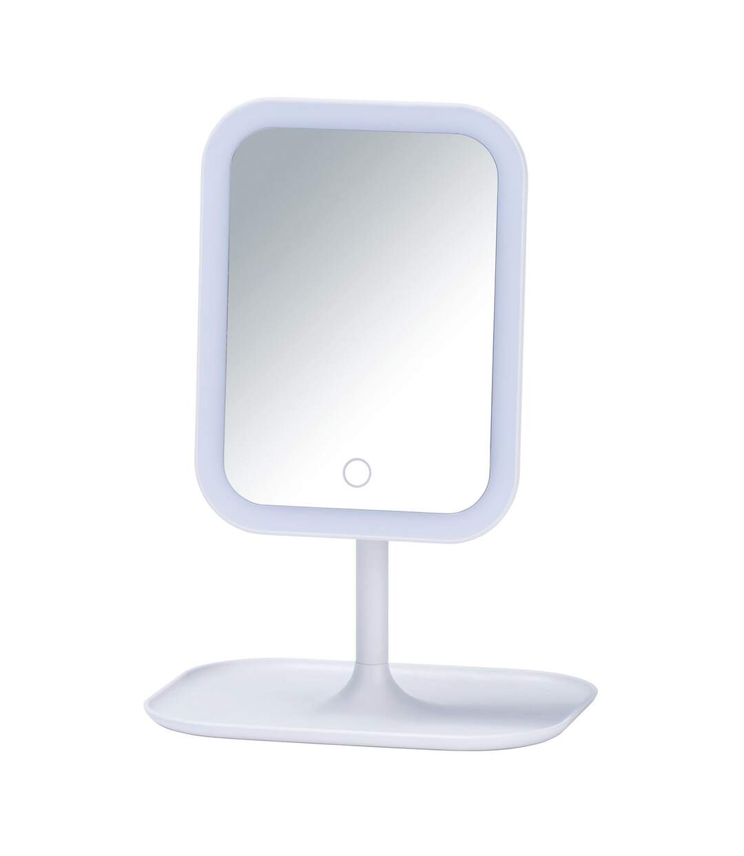 Miroir LED à poser Bertiolo - Blanc-1