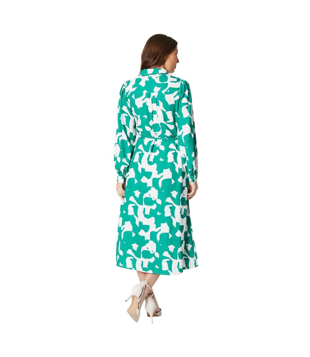 Robe chemisier femme vert Principles