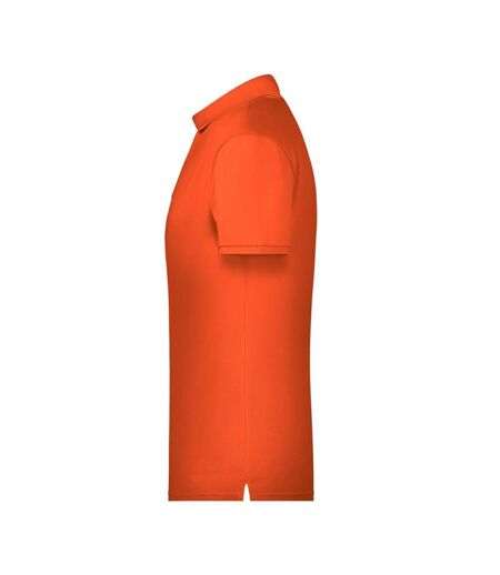 Polo Basic Homme Orange Foncé James And Nicholson