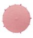 Tapis Rond Enfant Pompomparty 90cm Rose Dragée-1