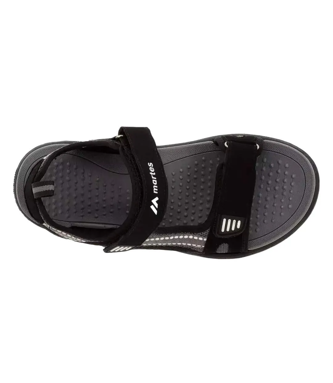 Sandales Martibo Homme Noir Gris Foncé Martes-4