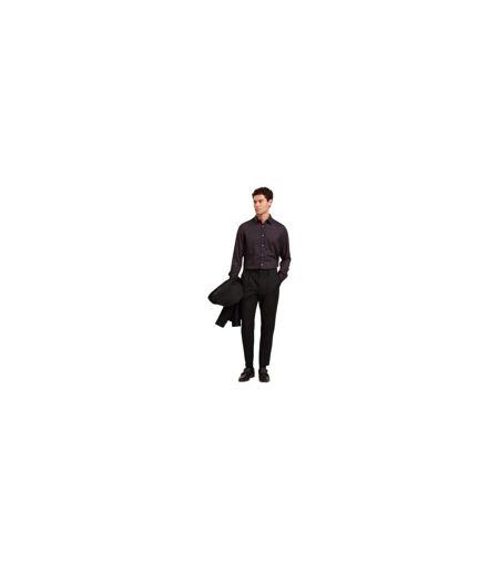 Chemise Manches Longues Motif/style Floral Homme Marron Foncé Ted Baker