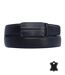 Ceinture homme cuir noir - Boucle automatique - Sophistication et confort-1