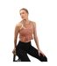 Womens/ladies Collective Power Aeroready Frill Crop Top Grey Adidas-3