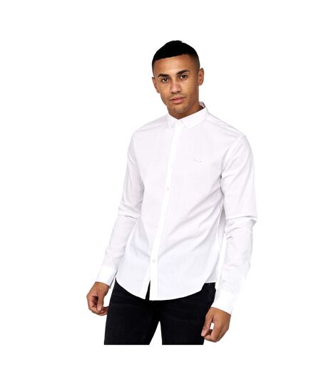 Born Rich Mens Cuesta Shirt (White) - UTBG162
