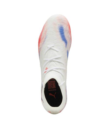 Unisex Adult Future 8 Match Soft Ground Football Boots  White Puma